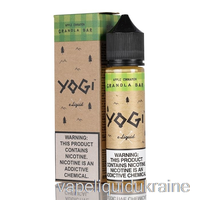 Vape Liquid Ukraine Apple Cinnamon Granola Bar - Yogi E-Liquid - 60mL 3mg
